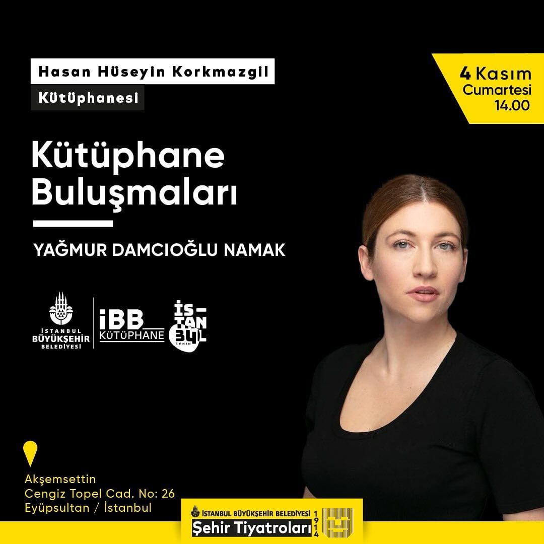 İBB Kütüphane - Kütüphane Buluşmaları, Yağmur Damcıoğlu Namak